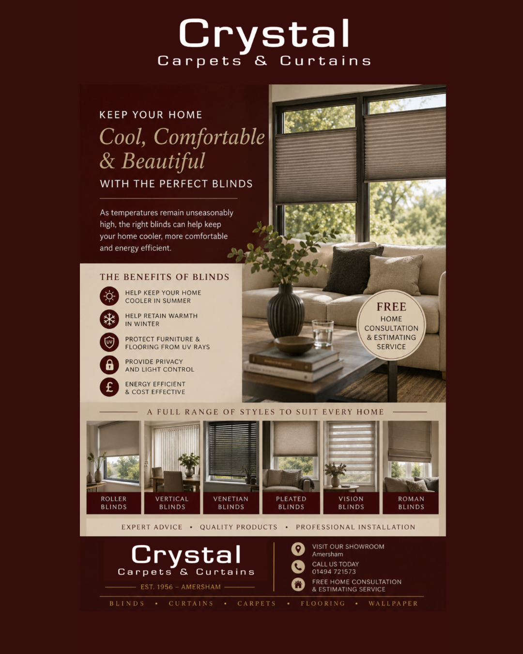 Keep Your Home Cool, Comfortable & Beautiful